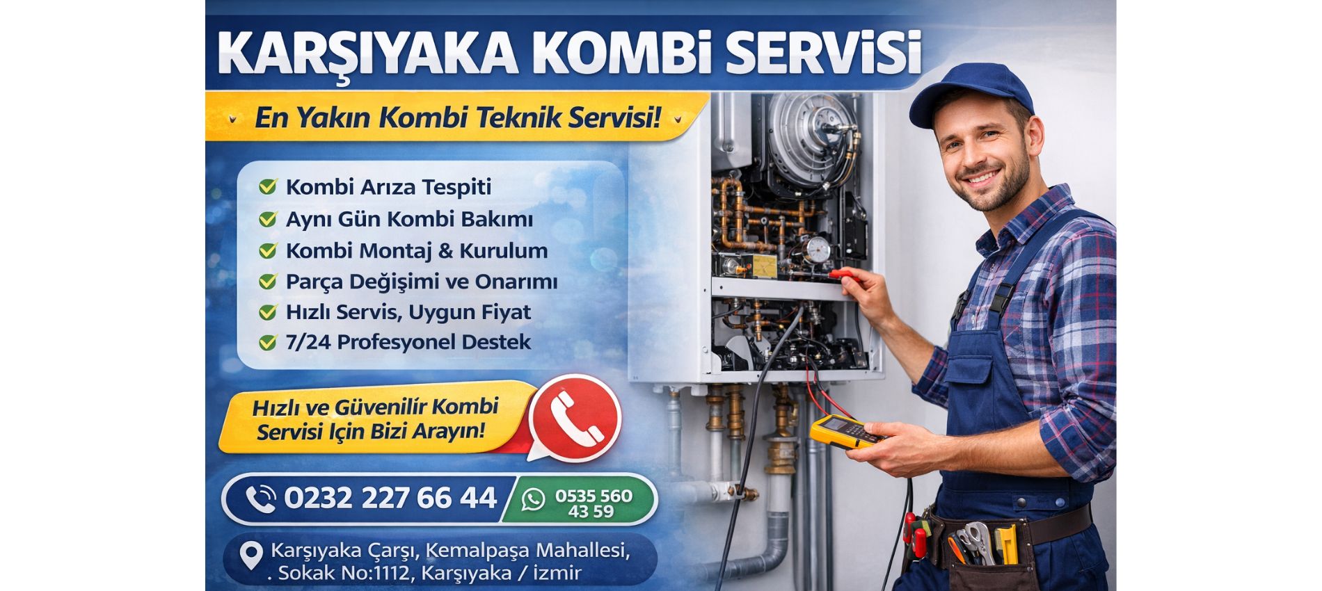 Karşıyaka Kombi Servisi